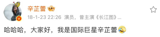 影后辛芷蕾：一切要从一个7年前的“笑话”说起