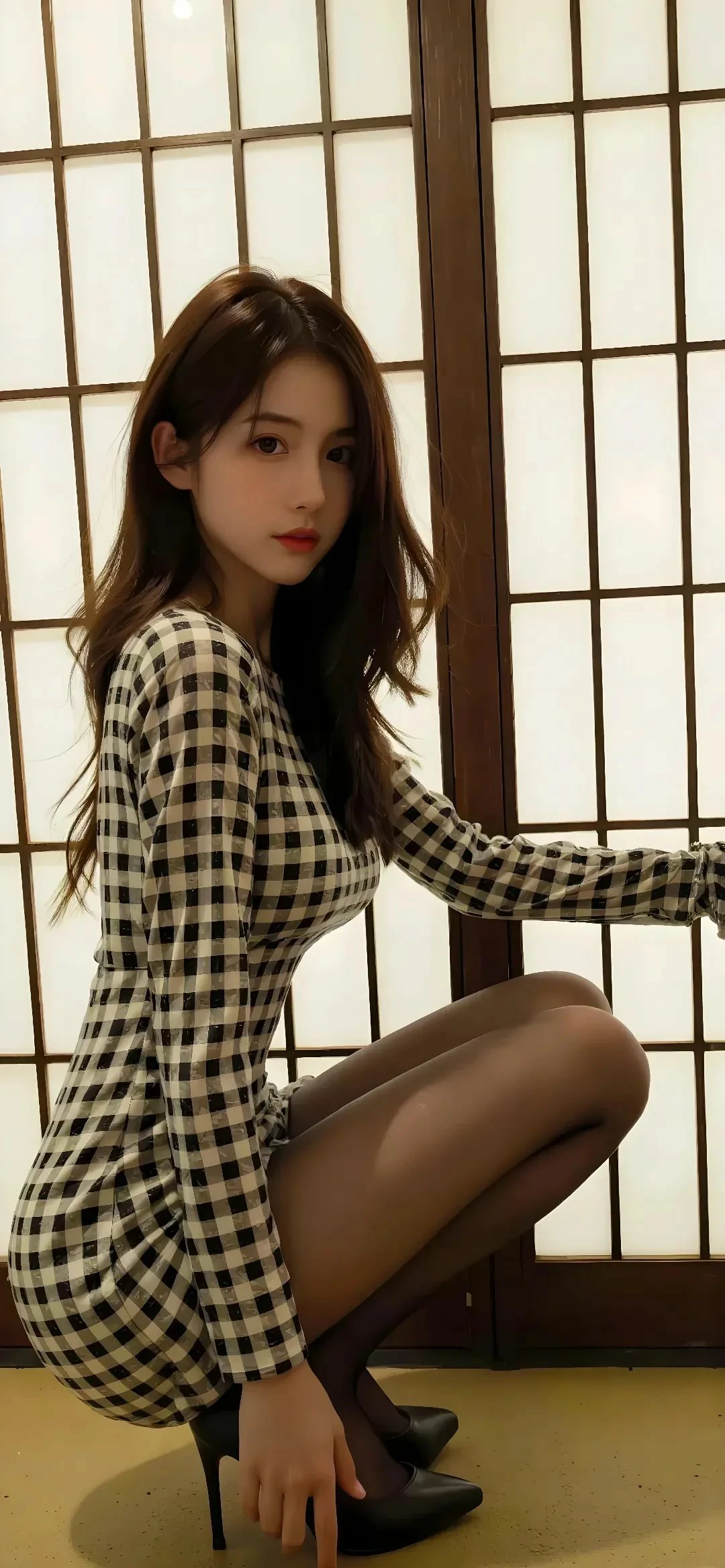 250527性感气质型美女极品身材长发美女手机壁纸